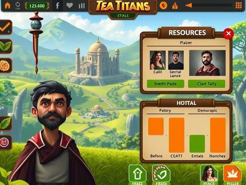 Tea Titans player demographic chart